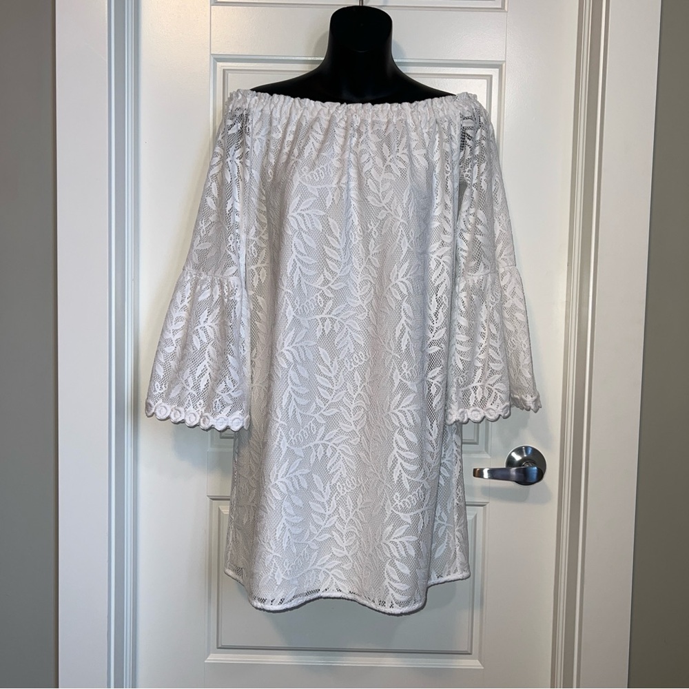 LILLY PULITZER Off-the-Shoulder Beach Dress!